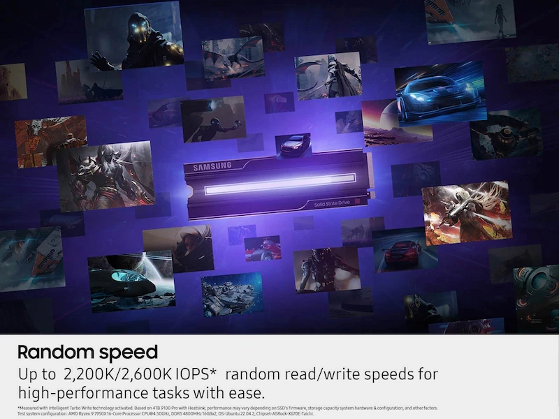 Samsung 910 PRO 1TB PCIe NVMe M.2 Internal SSD with Heatsink