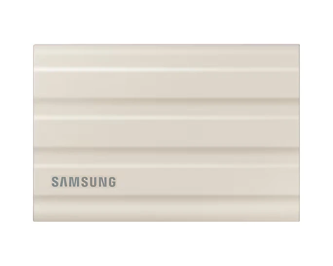 Samsung Portable SSD T7 Shield 2TB Beige USB 3.2 Rugged SSD