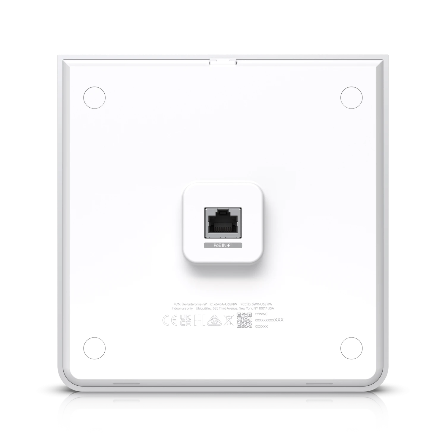 Ubiquiti UniFi 6 Enterprise In‑Wall Wi‑Fi 6E Access Point