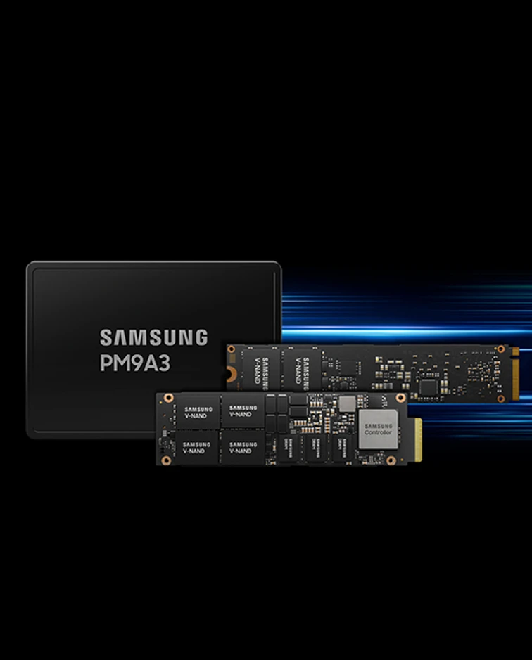 Samsung PM1653 7.68TB SAS 24Gbps 2.5" 15mm Enterprise SSD