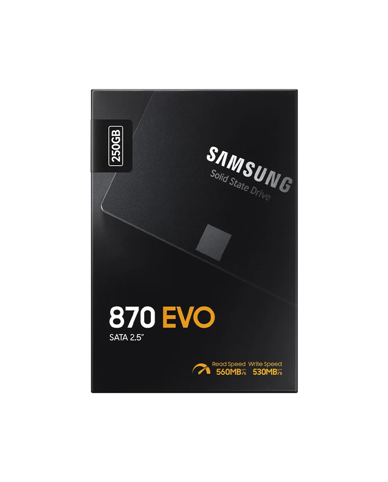 Samsung 870 EVO 250GB SATA 2.5″ Internal SSD