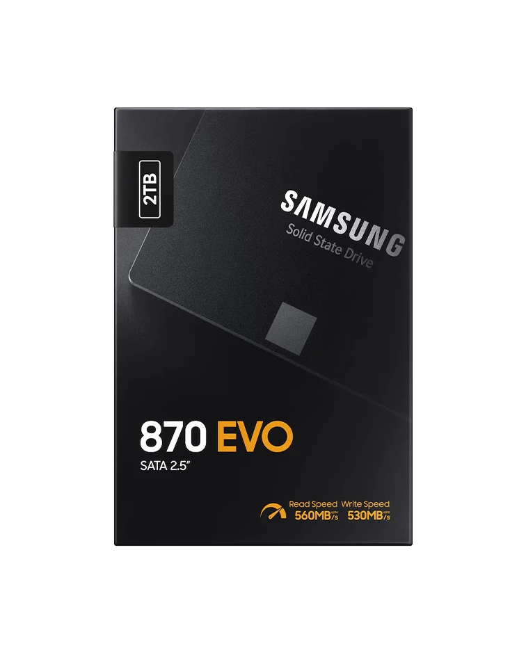 Samsung 870 EVO 2TB SATA 2.5″ Internal SSD