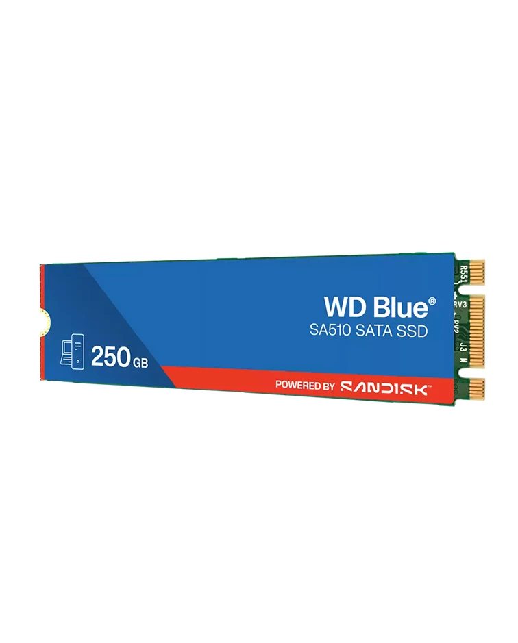 WD Blue SA510 SATA SSD M.2 2280 - 250GB