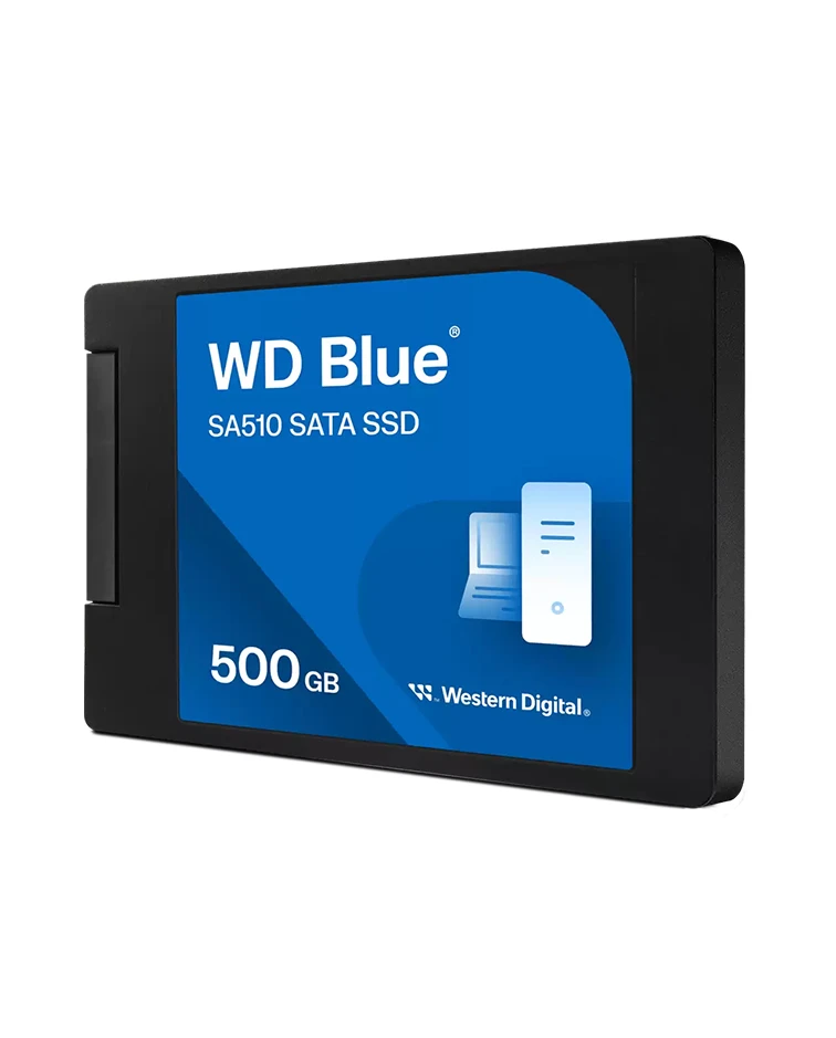 WD Blue SA510 SATA SSD 2.5”/7mm Cased - 500GB