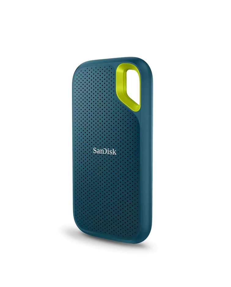 SanDisk Extreme Portable SSD 1050MB/s R, 1000MB/s W, PC, MAC & Smartphone Compatiable, 4TB, 5 Y Warranty,  Monterey color, IP 65 resistance and 3-meter drop protection