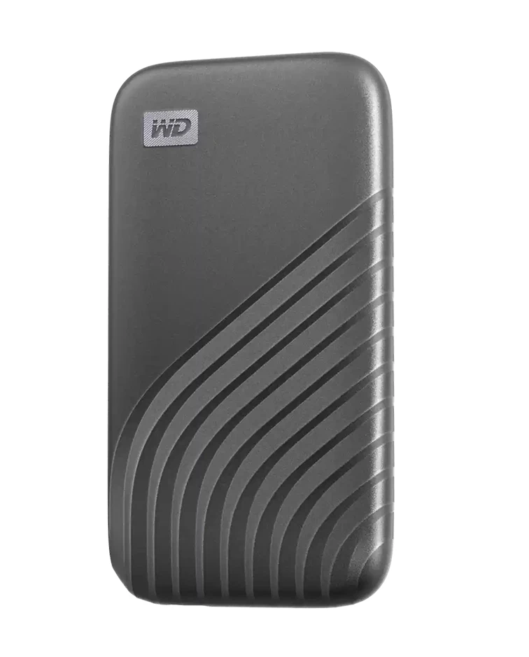 WD 2TB My Passport SSD - Portable SSD, up to 1050MB/s Read and 1000MB/s Write Speeds, USB 3.2 Gen 2 - Space Gray
