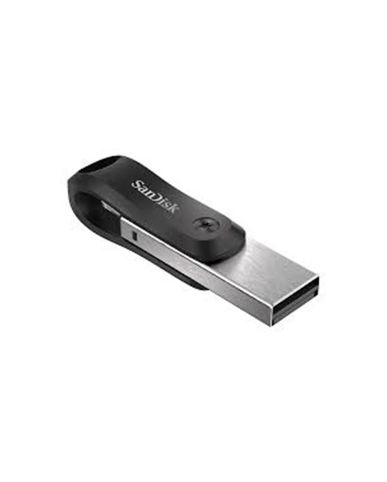SanDisk iXpand Flash Drive Go 256GB - USB3.0 + Lightning - for iPhone and iPad