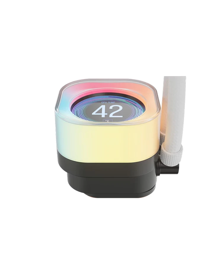 CORSAIR iCUE LINK TITAN 240 RX LCD White AIO, 240mm Radiator, Liquid CPU Cooler