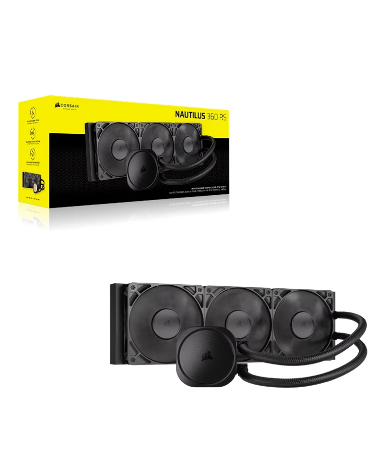 CORSAIR NAUTILUS 360, 360mm Radiator, Liquid CPU Cooler