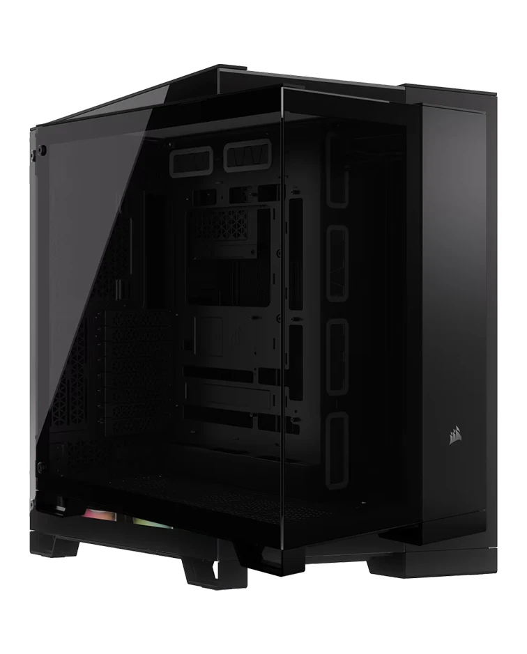 CORSAIR 6500X Tempered Glass Mid-Tower, Black