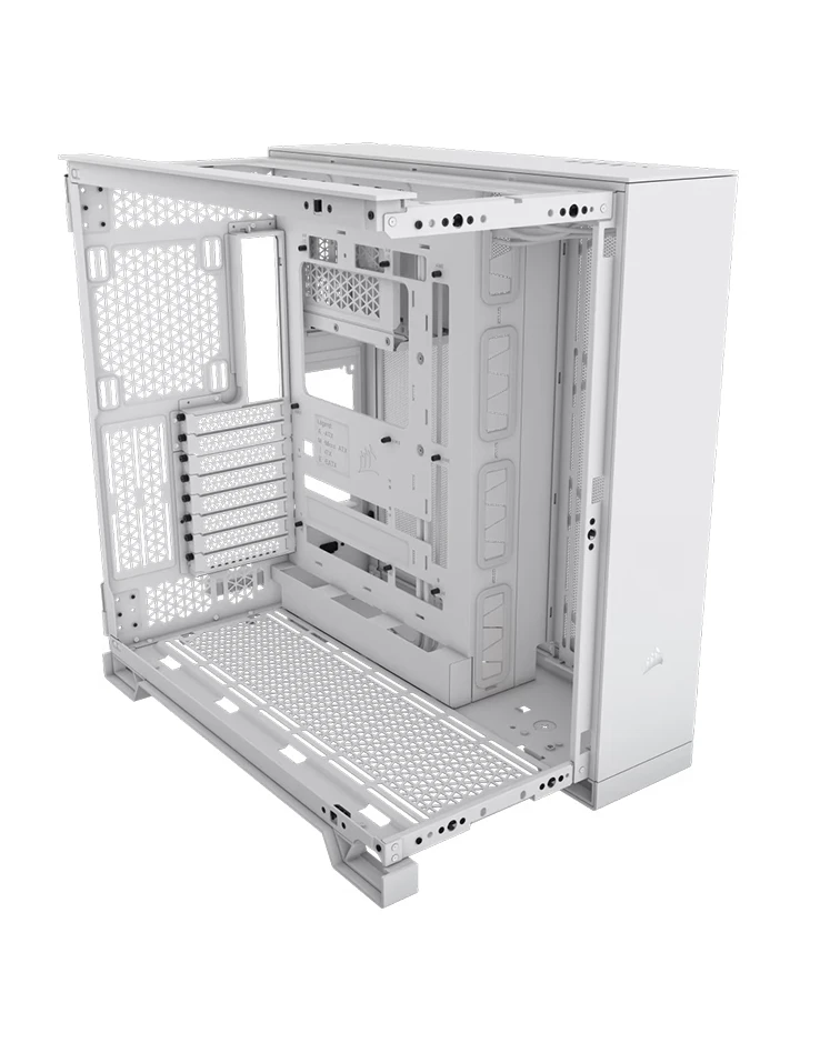 CORSAIR 6500X Tempered Glass Mid-Tower, White