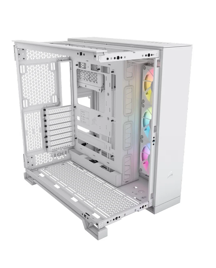 CORSAIR iCUE LINK 6500X RGB Tempered Glass Mid-Tower, White