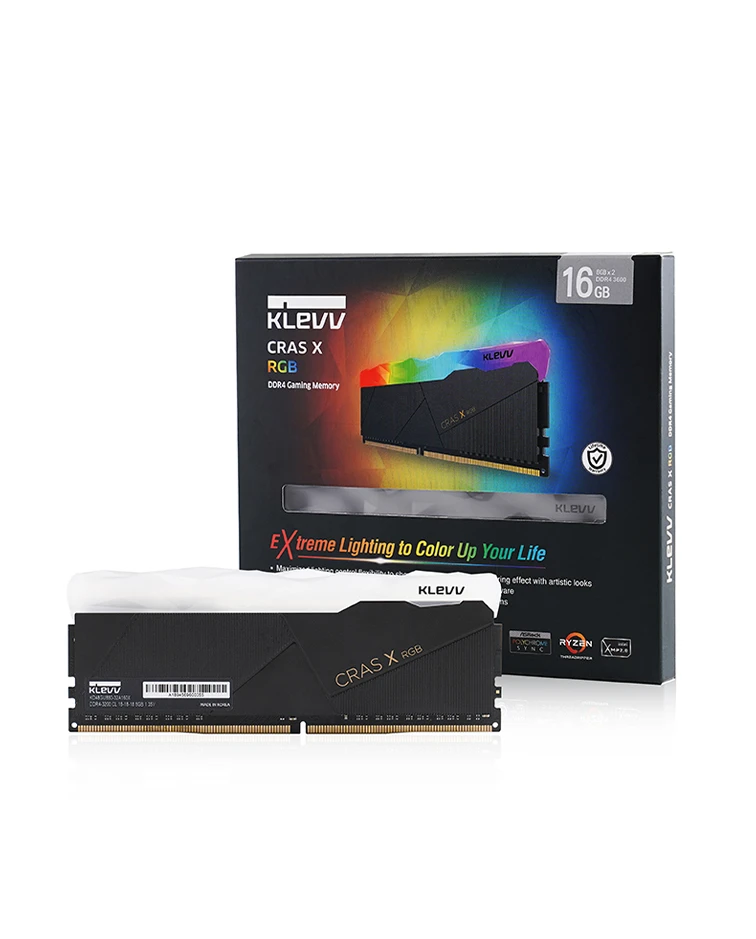 KLEVV CRAS X  DDR4 16GB (2X8) 3200MHz RGB