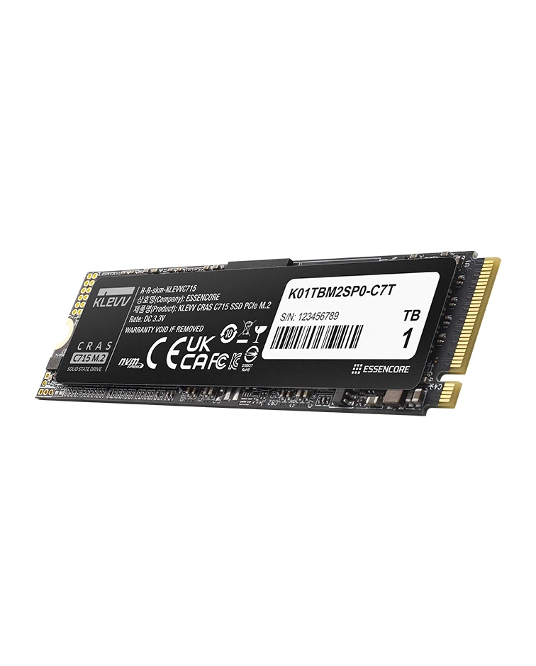 KLEVV CRAS C715 256GB M.2 2280 NVMe PCIe Gen3x4