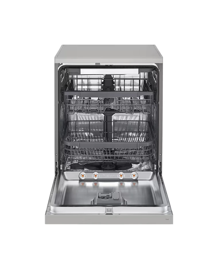 LG 14-Place Dishwasher, QuadWash™, Inverter Direct Drive, Platinum Silver