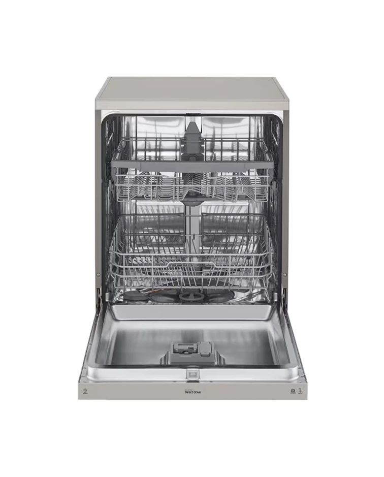 LG 14-Place Dishwasher, QuadWash™, Turbo Cycle, Silver