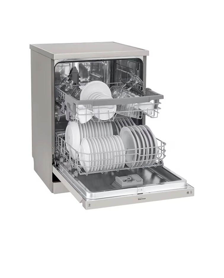 LG 14-Place Dishwasher, QuadWash™, Turbo Cycle, Silver