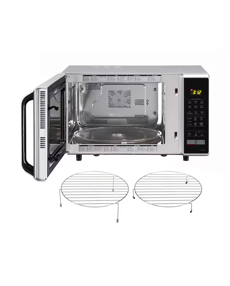 LG 28L Countertop Microwave Oven, 1000W, Silver, Grill + Convection