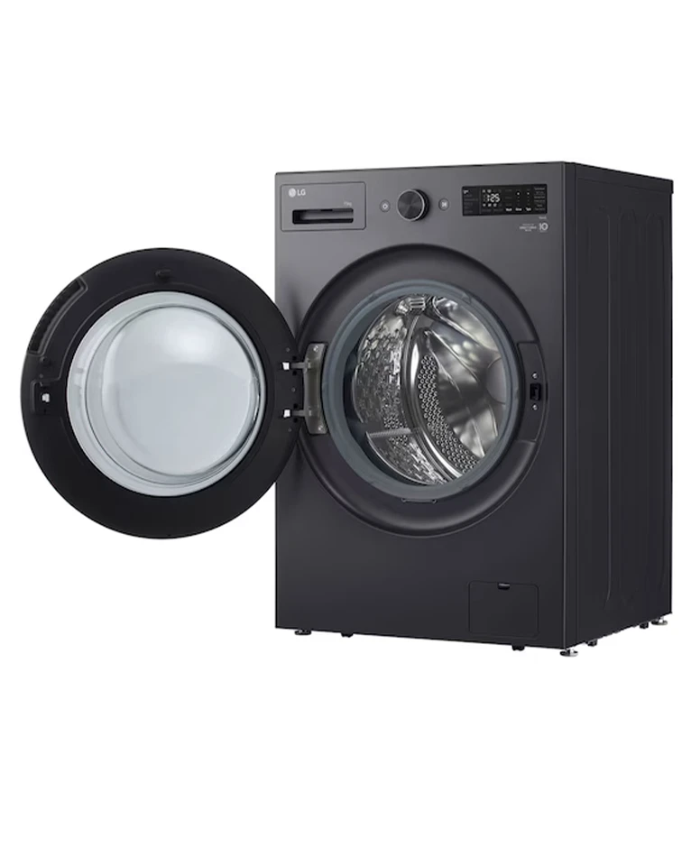 LG Front Load Washer, 15kg, TurboWash™, AI DD™, Graphite