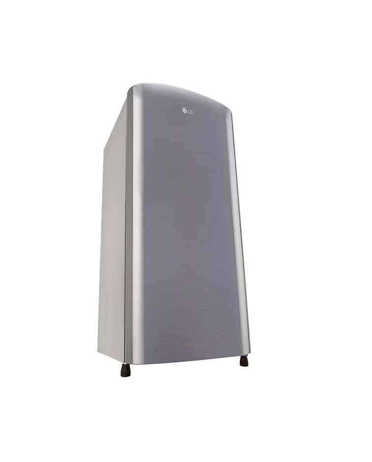 LG Bottom Freezer Refrigerator, 201L, Stainless Steel, Smart Cooling