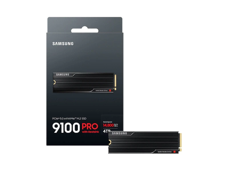 Samsung 910 PRO 4TB PCIe NVMe M.2 Internal SSD with Heatsink