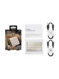 Samsung Portable SSD T7 Shield 2TB Beige USB 3.2 Rugged SSD