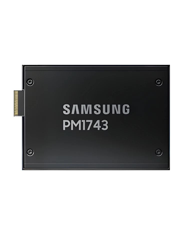 سامسونج PM1743 7.68TB NVMe (PCIe 5.0 x4) E3.S 1T SSD مؤسسي