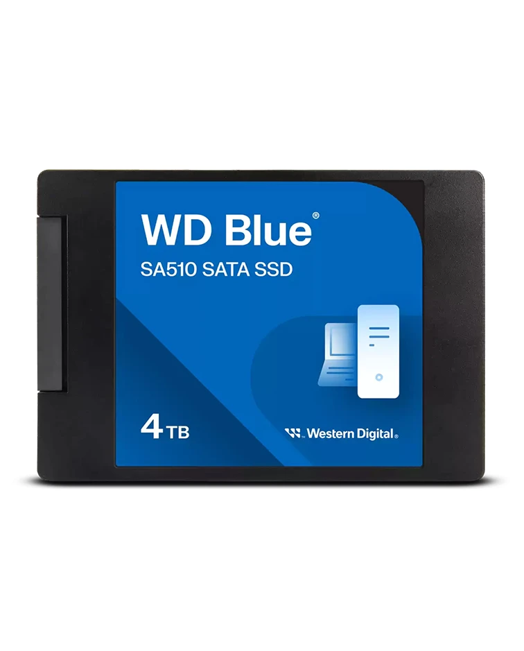WD Blue SA510 SATA SSD 2.5”/7mm Cased - 4TB