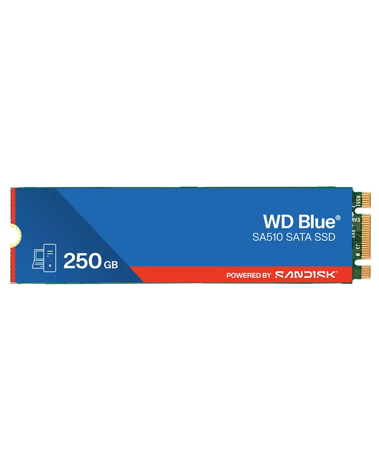 WD Blue SA510 SATA SSD M.2 2280 - 250GB