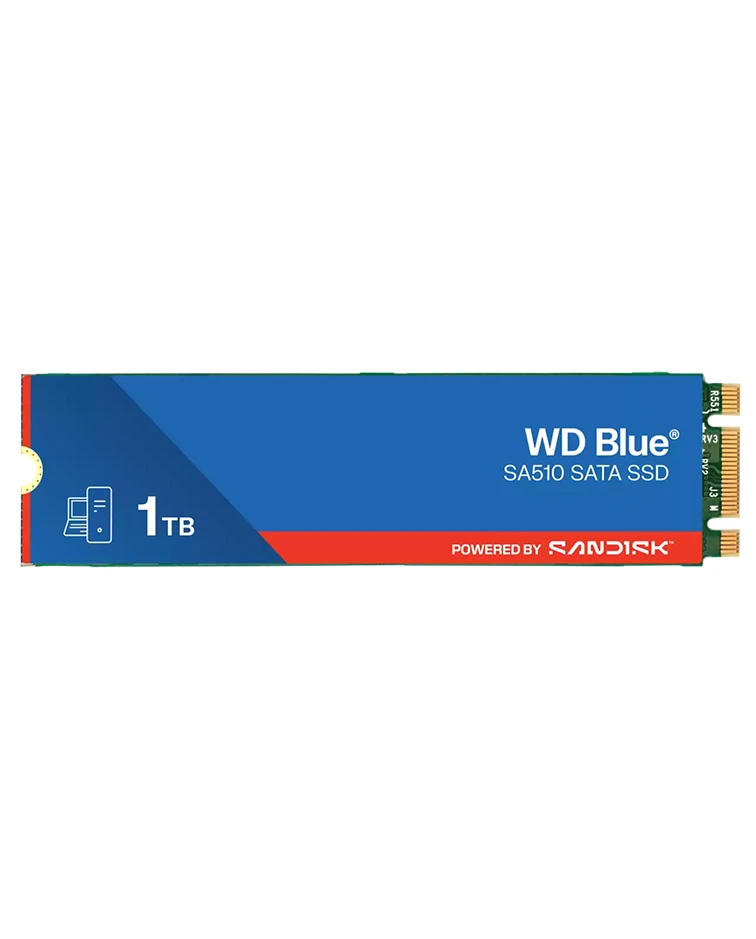 WD Blue SA510 SATA SSD M.2 2280 - 1TB