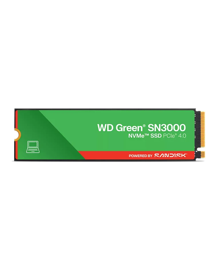 قرص صلب داخلي WD Green SN3000 NVMe – 2 تيرابايت