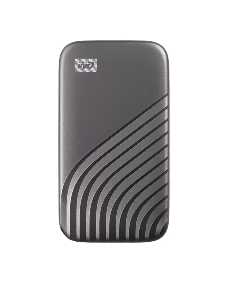 WD 2TB My Passport SSD - Portable SSD, up to 1050MB/s Read and 1000MB/s Write Speeds, USB 3.2 Gen 2 - Space Gray