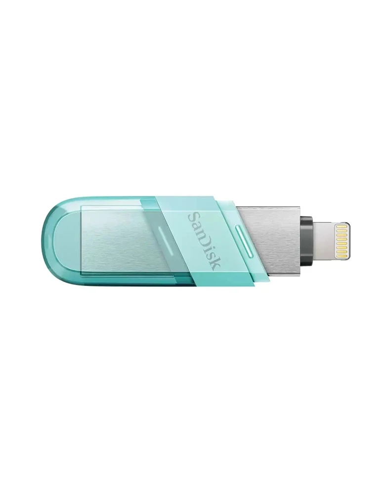 SanDisk iXpand Flash Drive Flip 64GB, Mint color