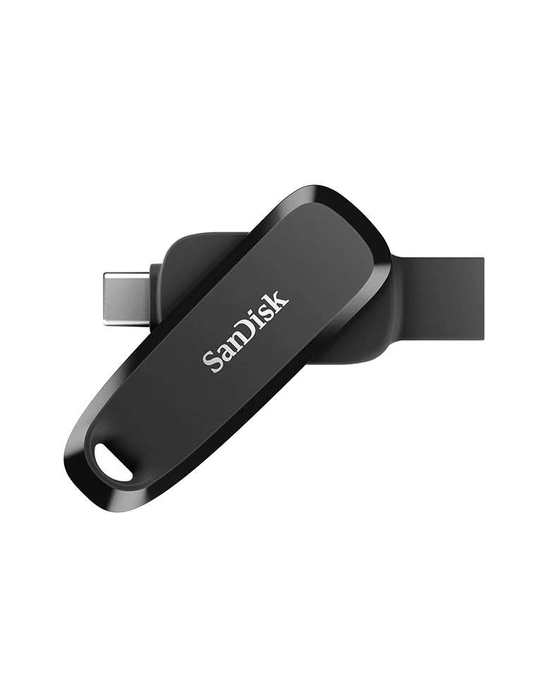 SanDisk Phone Drive USB Type-C/USB Type-A devices, 100MB/s, 128GB - Black Color