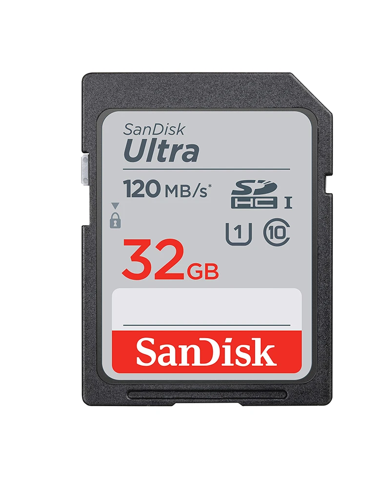 SanDisk Ultra 32GB SDHC Memory Card 120MB/s