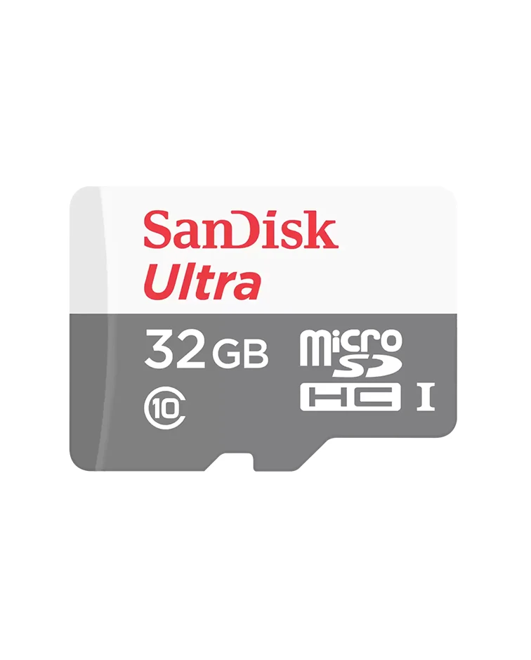 سانديسك ألترا microSDHC 32 جيجابايت، سرعة 100 ميجابايت/ثانية، فئة 10، UHS-I