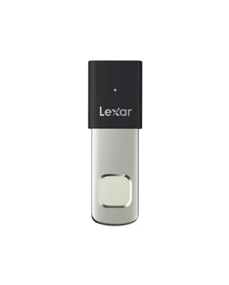 Lexar® 128GB JumpDrive® Fingerprint F35 PRO USB 3.2 Gen 1 Flash Drive