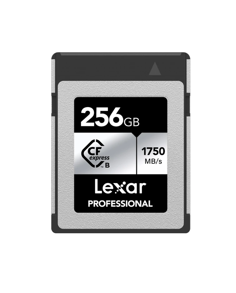Lexar® 256GB Professional CFexpress™ 2.0 Type B Card SILVER Series