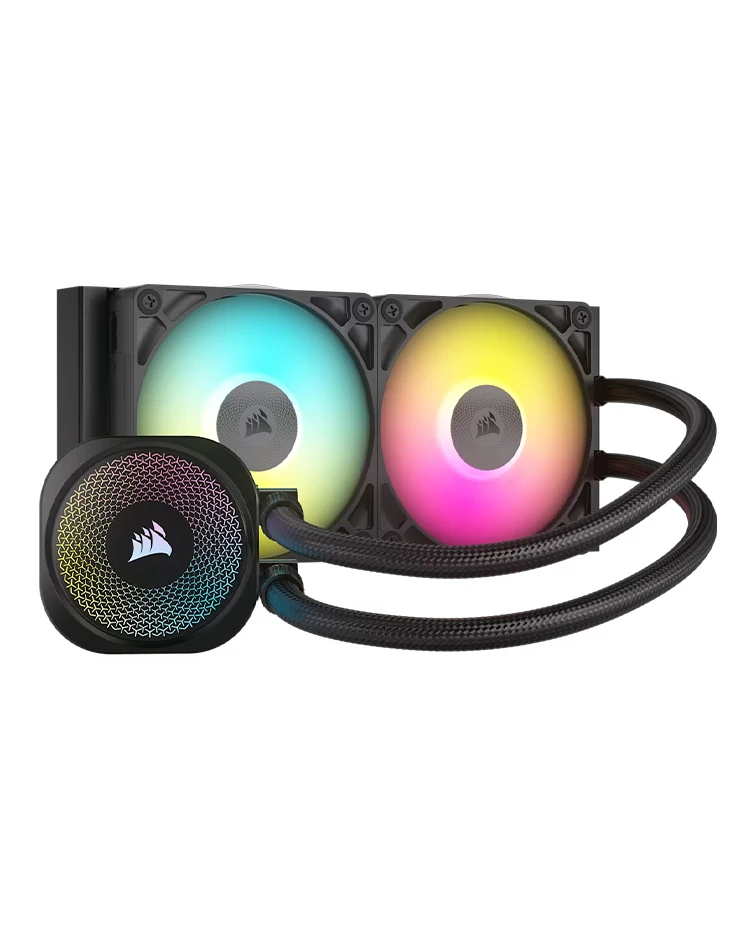 CORSAIR iCUE LINK TITAN 240 RX RGB AIO, 240mm Radiator, Liquid CPU Cooler