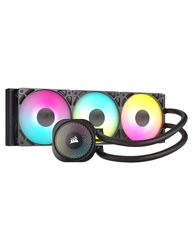 CORSAIR NAUTILUS 360 ARGB, 360mm Radiator, Liquid CPU Cooler