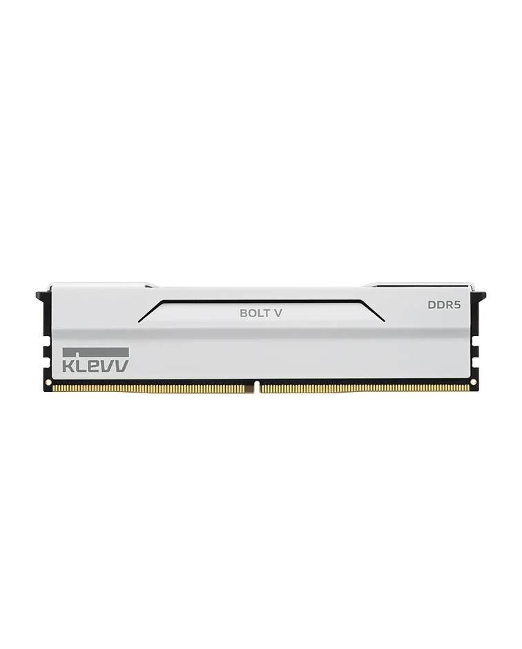 KLEVV BOLT V WHITE DDR5 32GB (2X16) 6400MHz CL30 OPTIMIZED FOR AMD