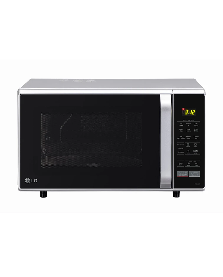LG 28L Countertop Microwave Oven, 1000W, Silver, Grill + Convection