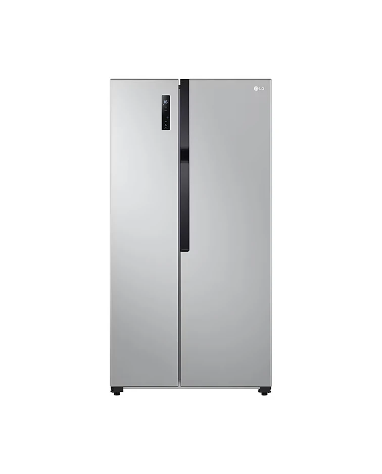 LG Side-by-Side Refrigerator, 415L, Smart Inverter, Stainless Steel