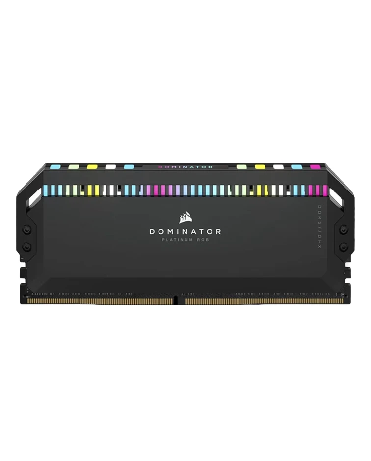 CORSAIR DOMINATOR RGB DDR5 32GB (2 x 16GB) DDR5 5200 CL40-40-40-77 1.25V Intel XMP - BLACK