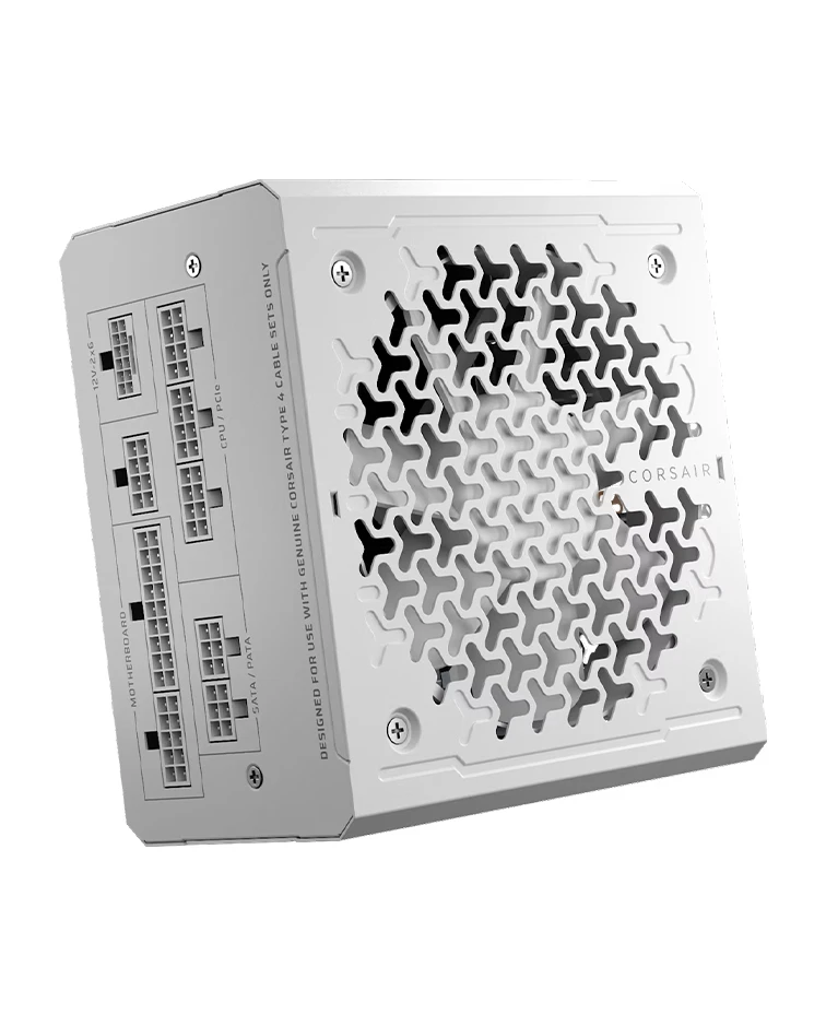 Corsair RMe Series RM1000e - Fully Modular Low-Noise ATX Power Supply - White (EU)