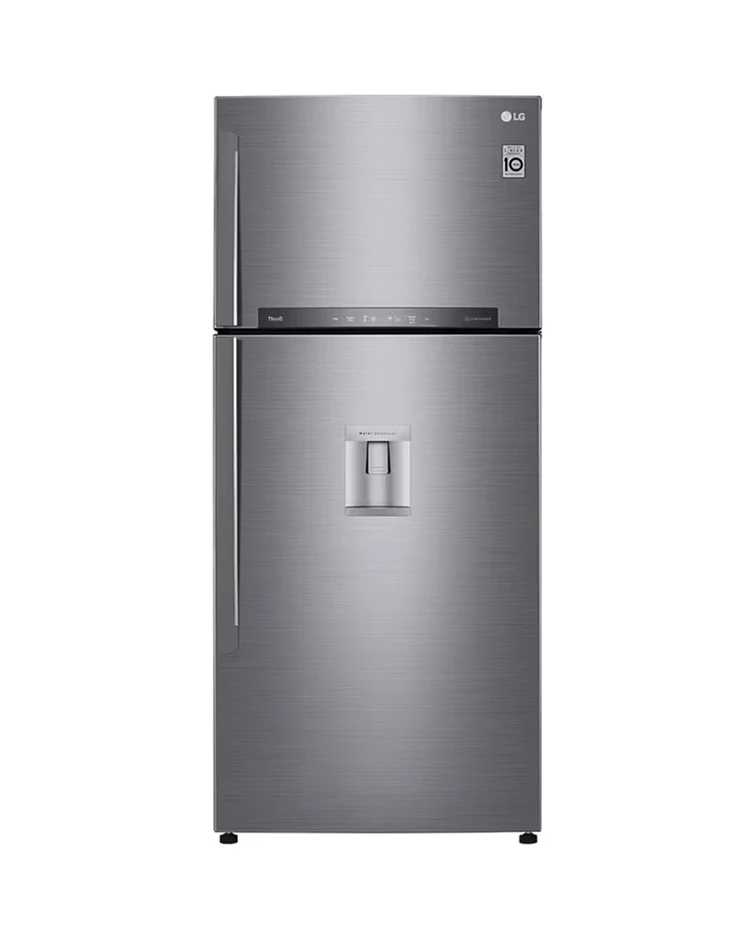 LG French Door Refrigerator, 240L, Black, Smart Inverter Technology