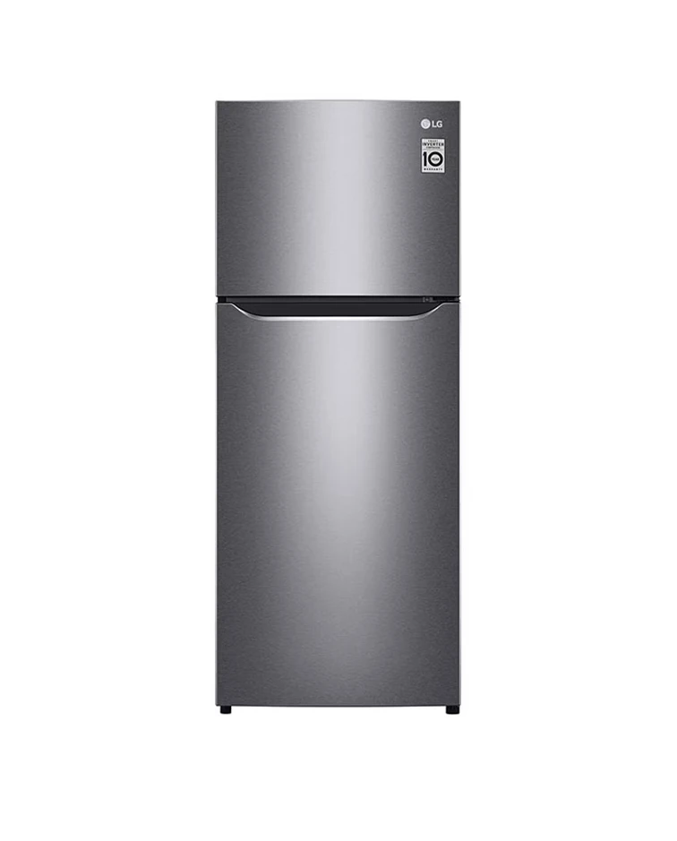 LG Top Freezer Refrigerator, 202L, Black, Smart Inverter Technology
