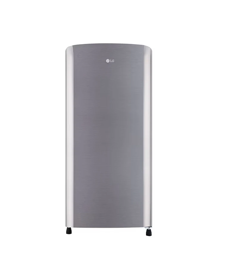 LG Bottom Freezer Refrigerator, 201L, Stainless Steel, Smart Cooling